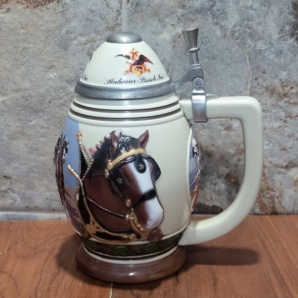 Anheuser Busch Stein 2001 Living the Legacy CB17 - Picture 3 of 17